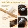 Hair Oil Applicator Comb চুলের গোড়ায় তেল ও সিরাম লাগানোর Comb Applicator | Drovo Life